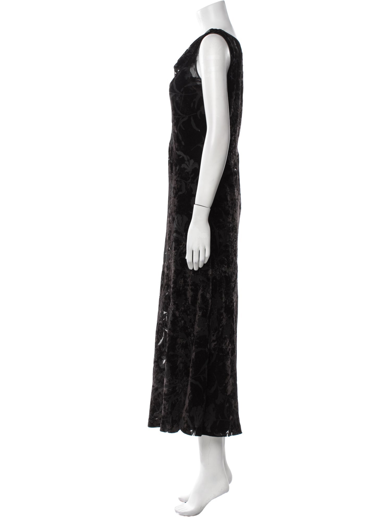 SportMax Printed Long Dress